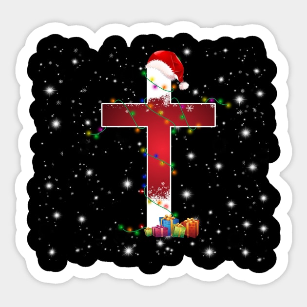 The Cross Christmas Day Costume Gift Sticker by Ohooha